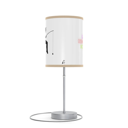 Lamp on a Stand, US|CA plug: Fishing White 