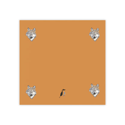 Post-it® Note Pads: Wolves Lite Brown