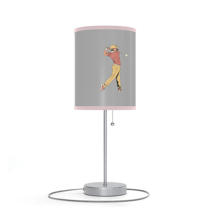 Lamp on a Stand, US|CA plug: Golf Lite Grey