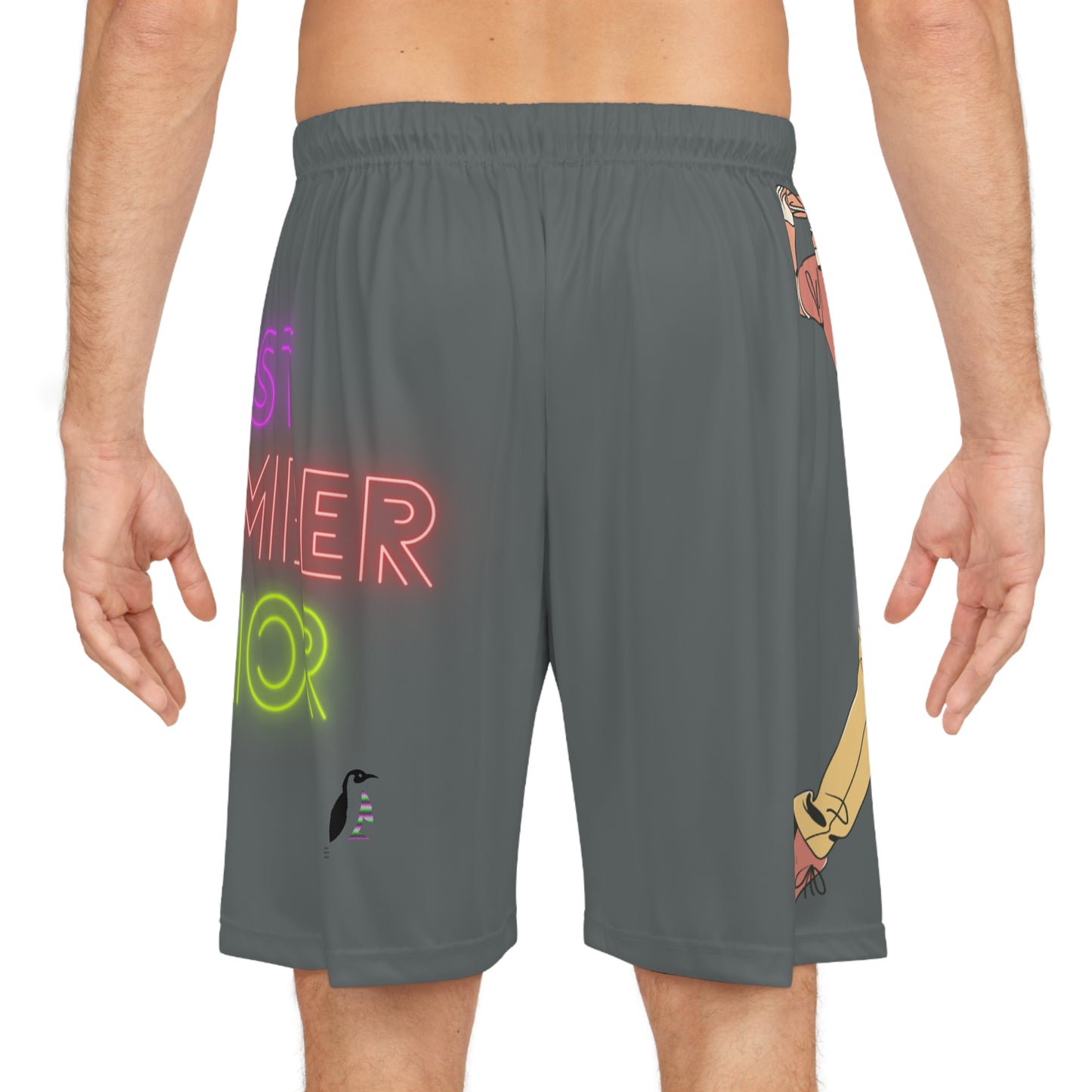 Basketball Shorts: Golf Dark Grey