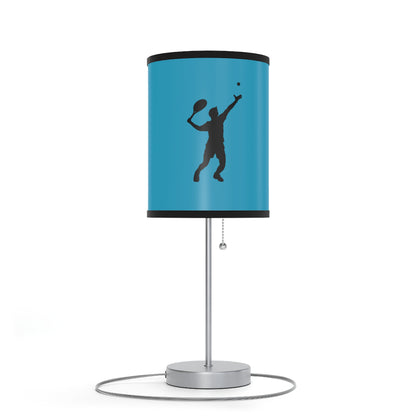 Lamp on a Stand, US|CA plug: Tennis Turquoise