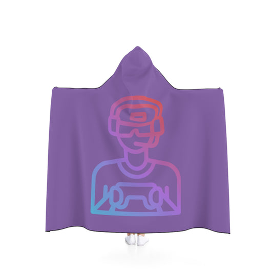 Hooded Blanket: Gaming Lite Purple