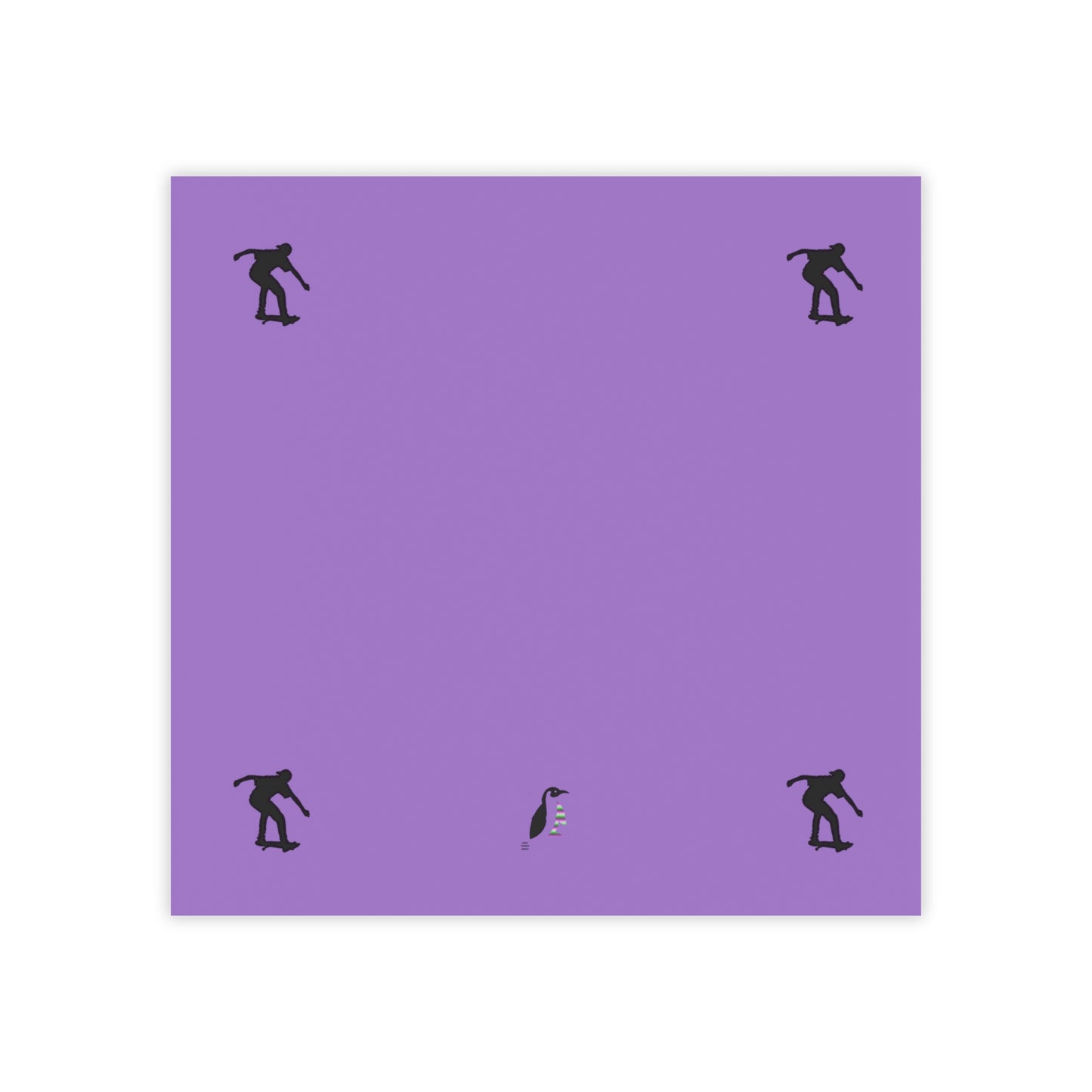 Post-it® Note Pads: Skateboarding Lite Purple