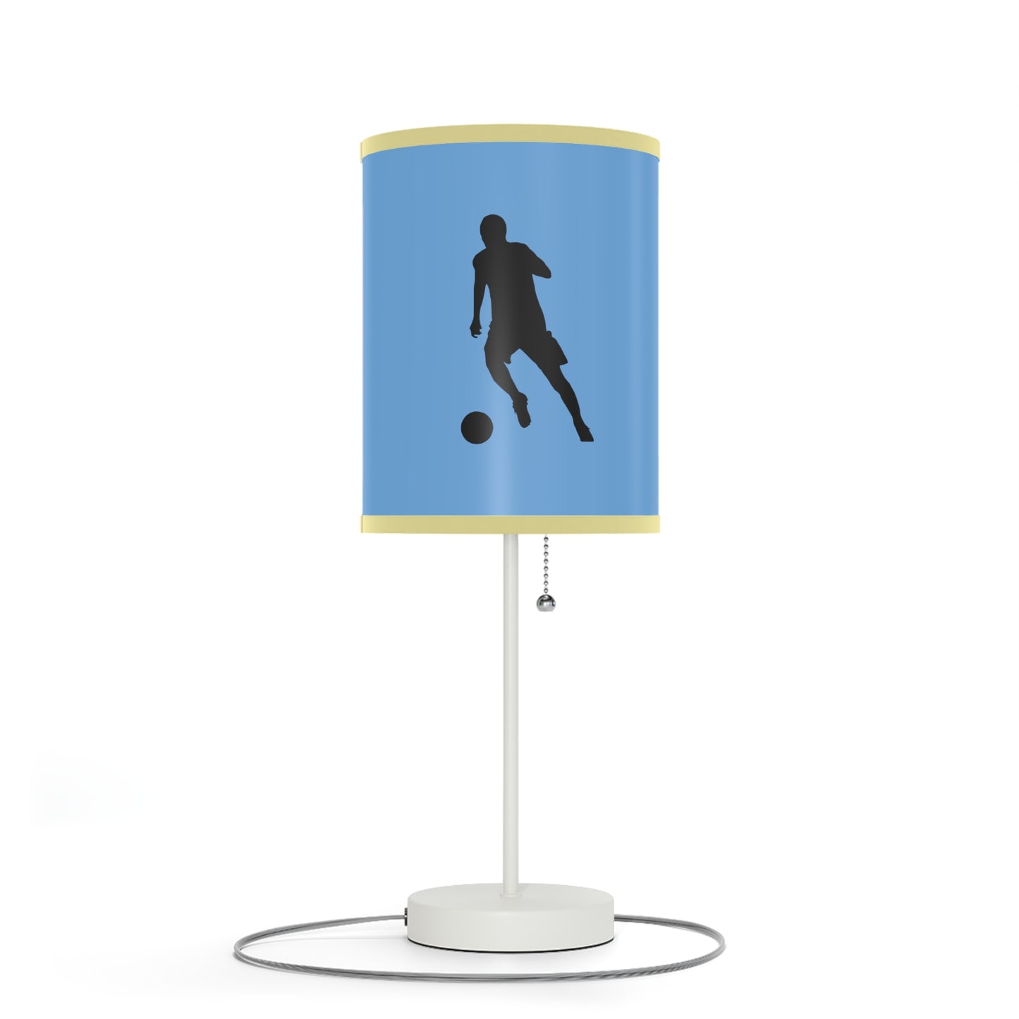 Lamp on a Stand, US|CA plug: Soccer Lite Blue