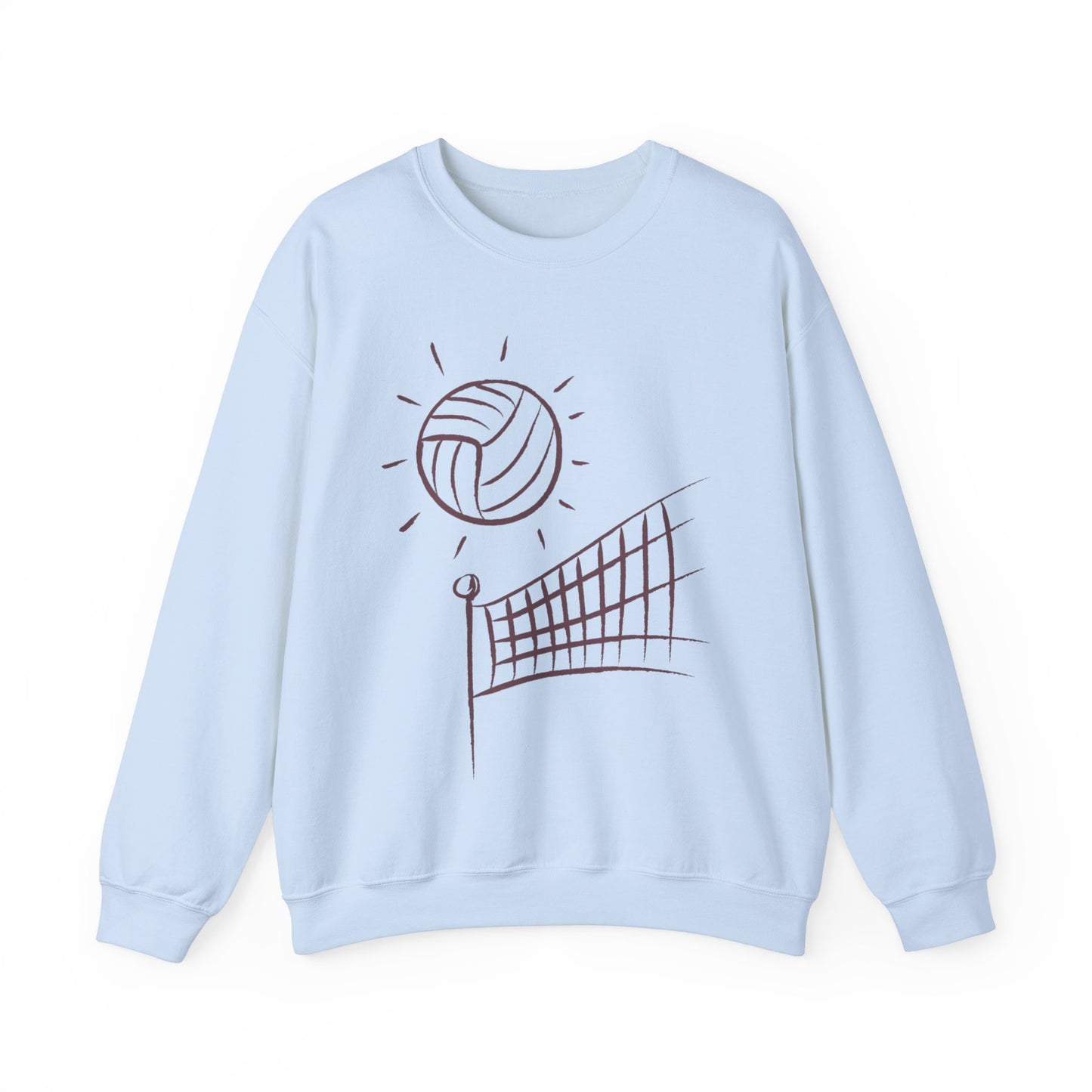 Unisex Heavy Blend™ Crewneck Sweatshirt: Volleyball #2