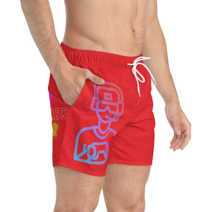 Swim Trunks: Gaming Red