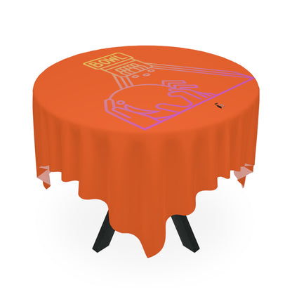 Tablecloth: Bowling Orange
