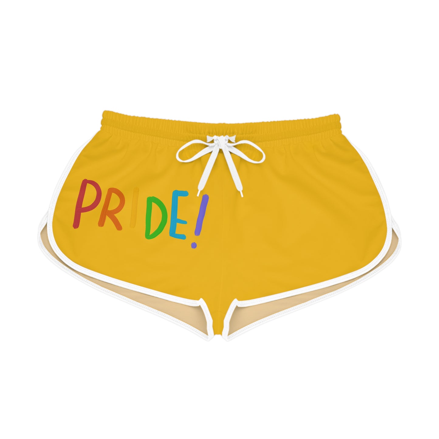 Women's Relaxed Shorts: LGBTQ Pride Yellow