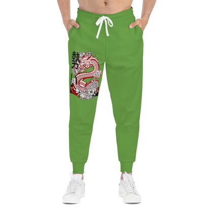 Athletic Joggers: Dragons Green