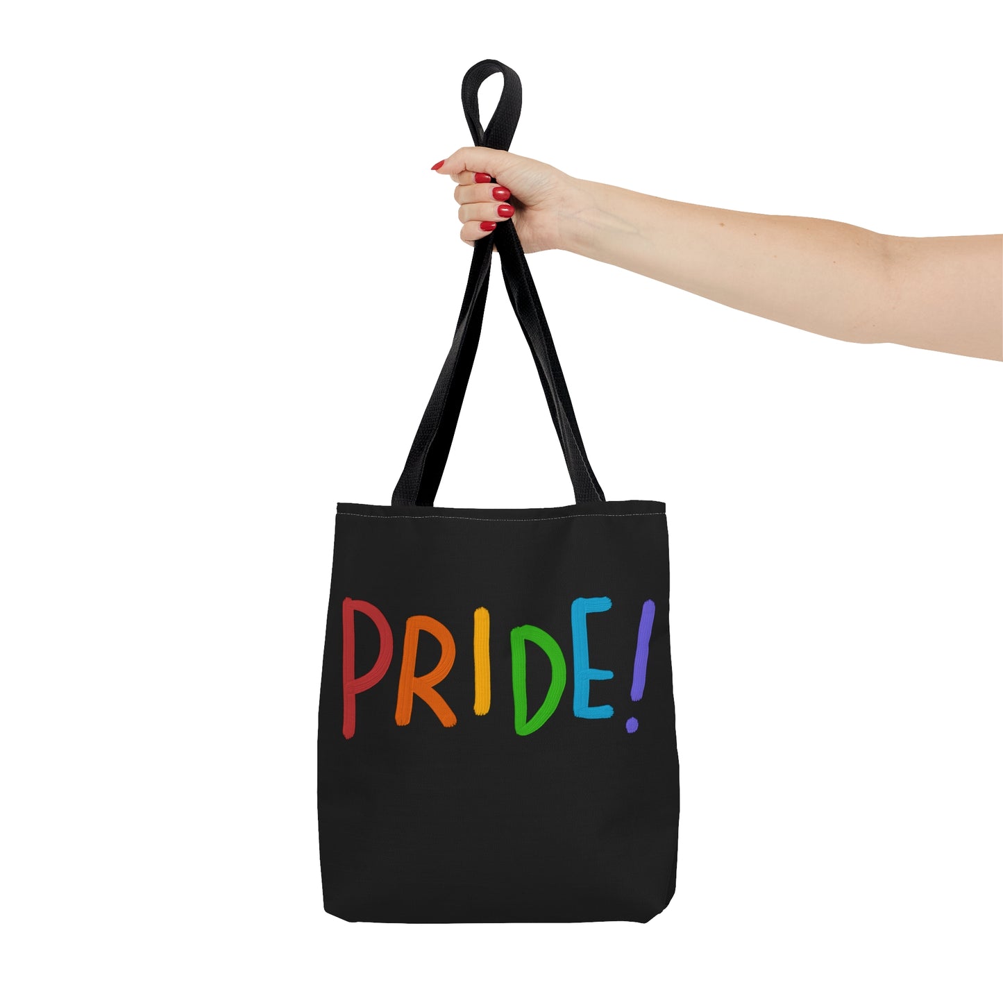 Tote Bag: LGBTQ Pride Black