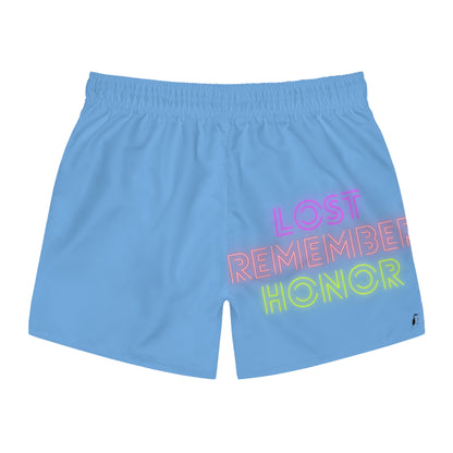 Swim Trunks: Basketball Lite Blue