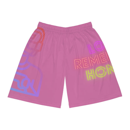 Basketball Shorts: Gaming Lite Pink