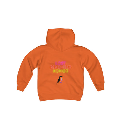 Youth Heavy Blend Hooded Sweatshirt: Mga Dragon 