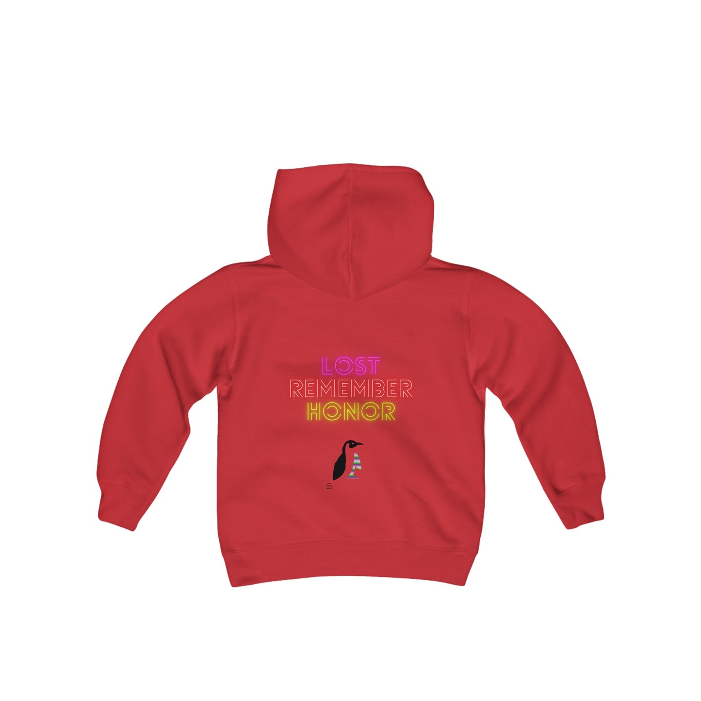 Youth Heavy Blend Hooded Sweatshirt: Mga Dragon 