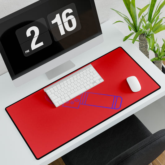 Desk Mats: Music Red