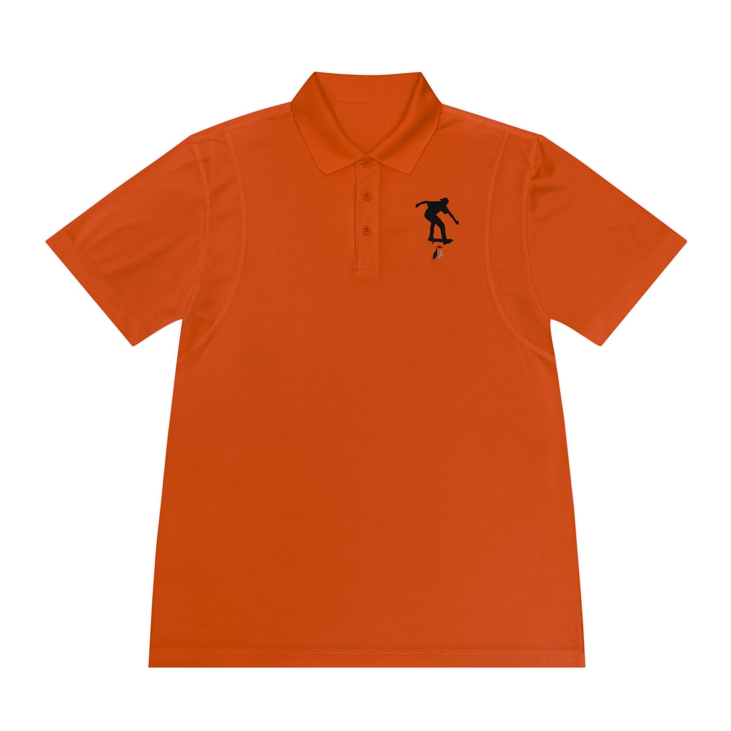 Men's Sport Polo Shirt: Skateboarding #1