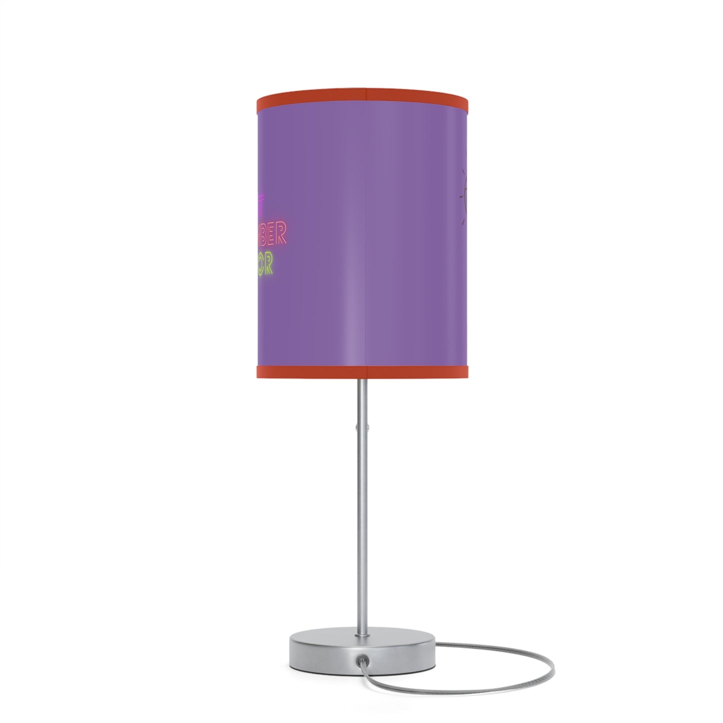 Lamp on a Stand, US|CA plug: Volleyball Lite Purple