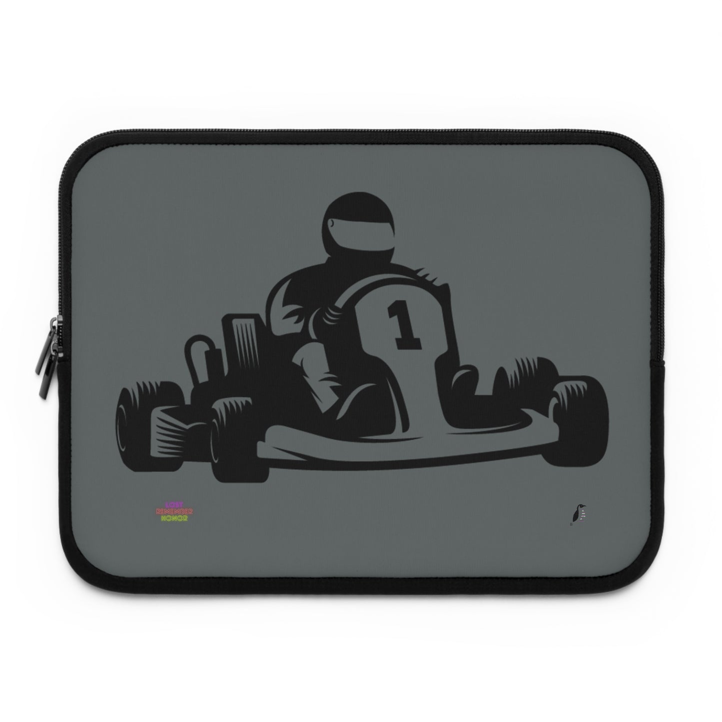 Laptop Sleeve: Racing Dark Grey