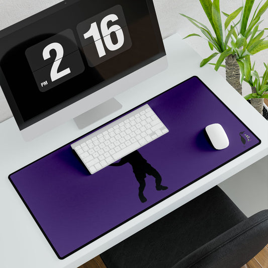 Desk Mats: Tennis Purple