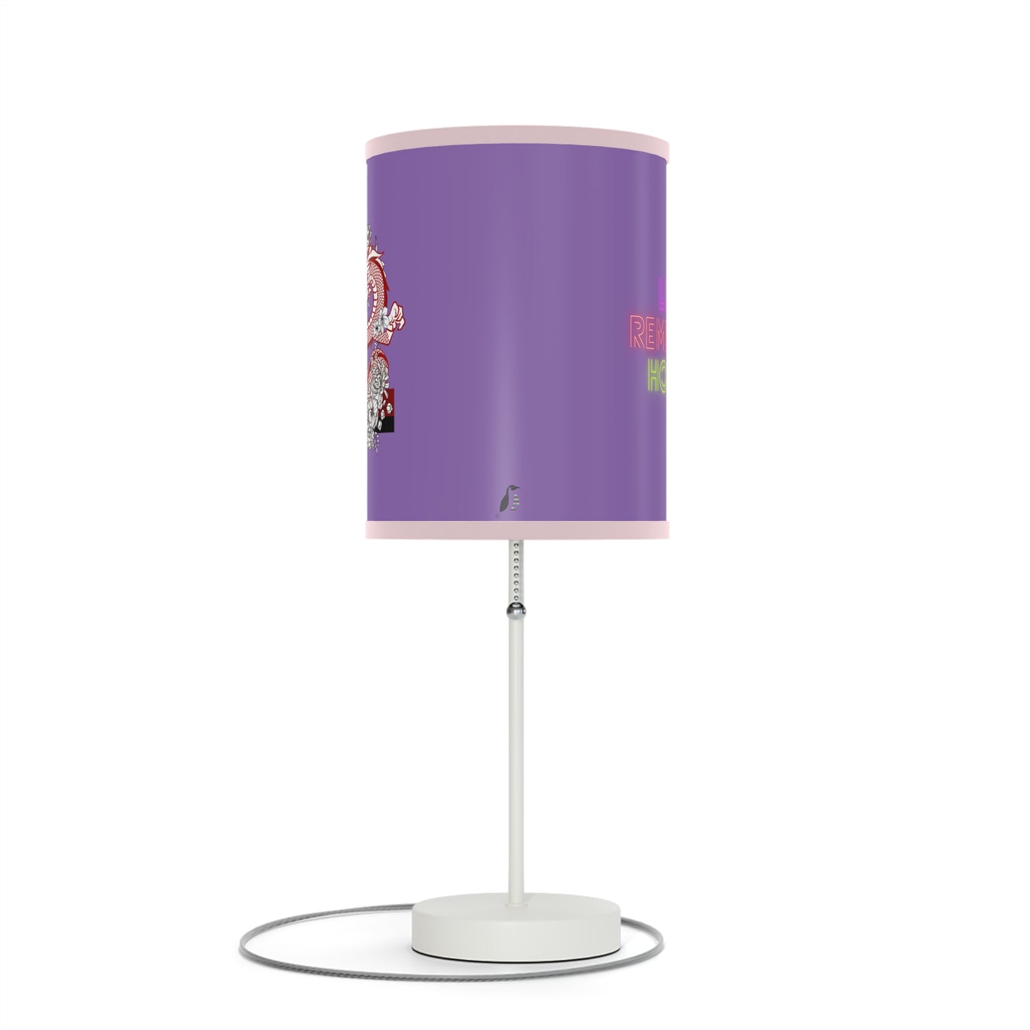 Lamp on a Stand, US|CA plug: Dragons Lite Purple