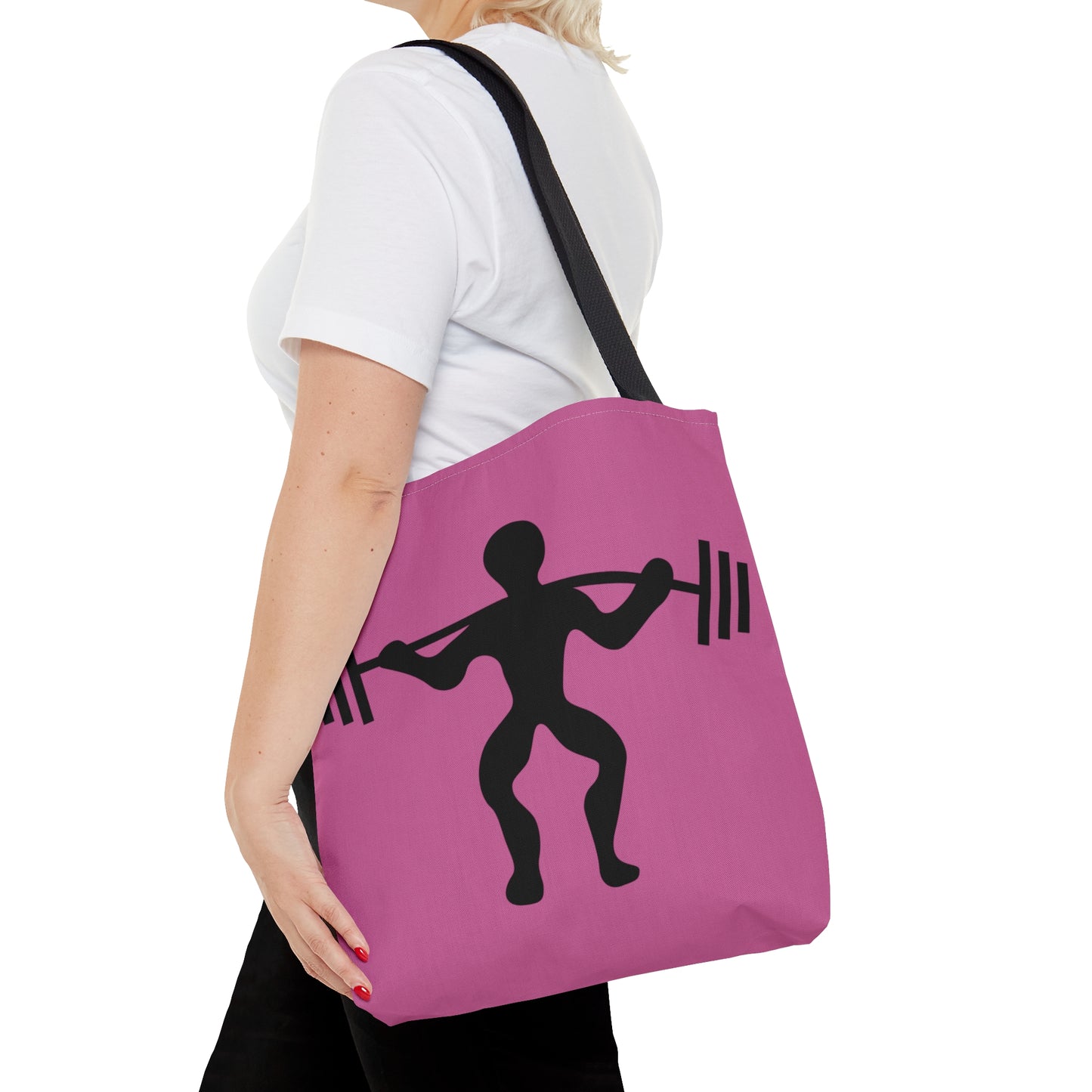 Tote Bag: Weightlifting Lite Pink