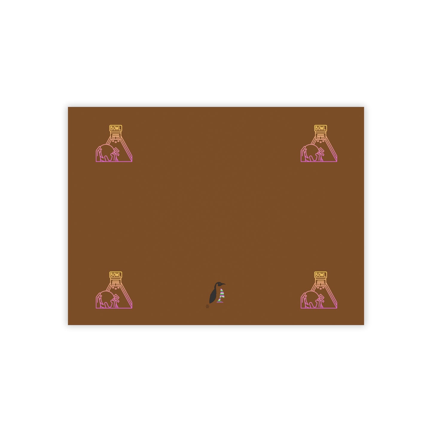 Post-it® Note Pads: Bowling Brown