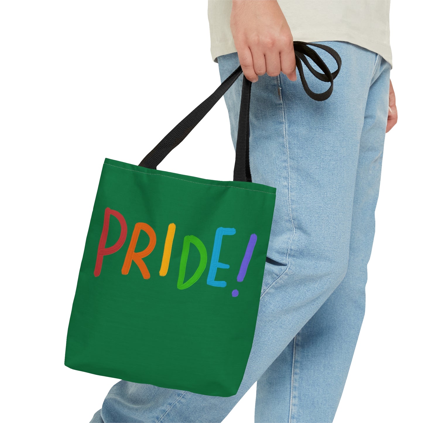 Tote Bag: LGBTQ Pride Dark Green