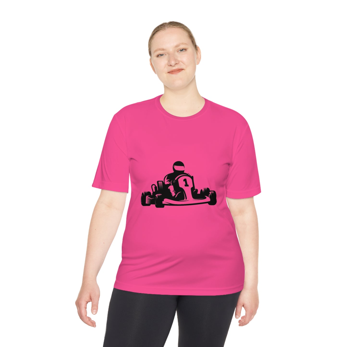 Moisture Wicking Tee: Racing #3