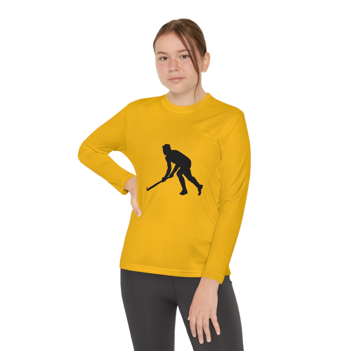 Youth Long Sleeve Competitor Tee: Hockey