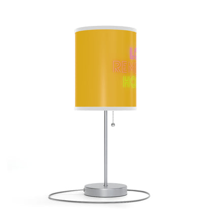 Lamp on a Stand, US|CA plug: Lost Remember Honor Yellow 