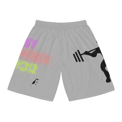 Basketball Shorts: Weightlifting Lite Grey