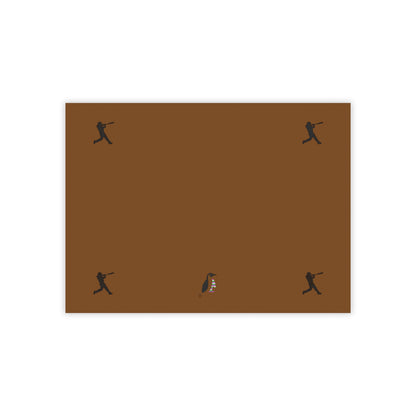 Post-it® Note Pads: Baseball Brown