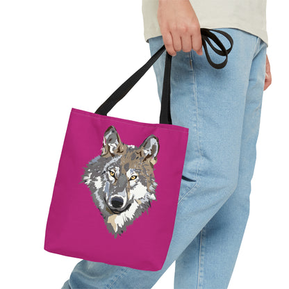 Tote Bag: Wolves Pink