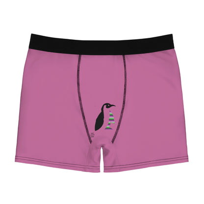 Men's Boxer Briefs: Tennis Lite Pink