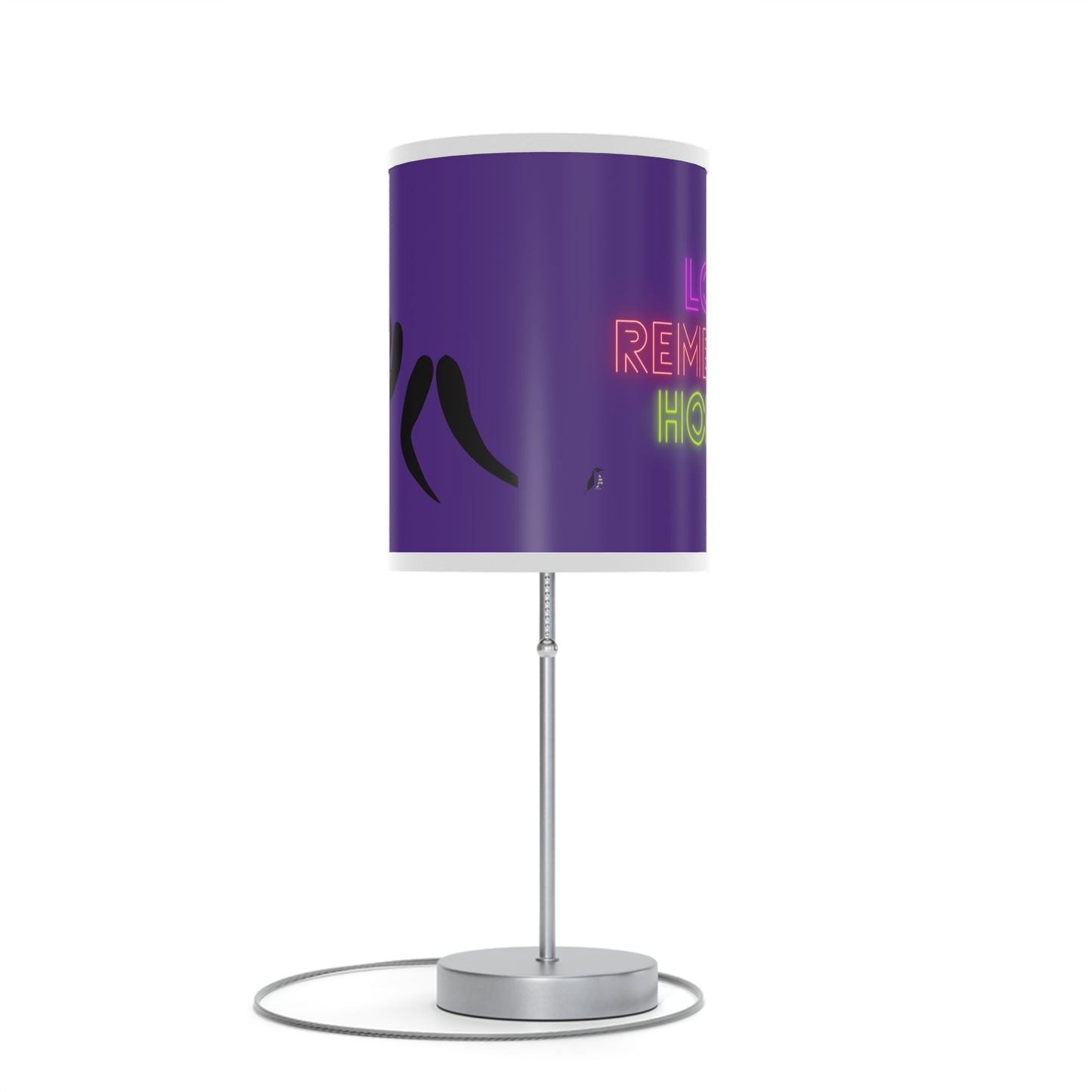 Lamp on a Stand, US|CA plug: Wrestling Purple