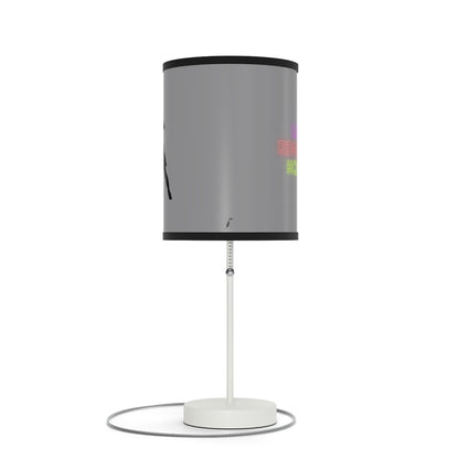 Lamp on a Stand, US|CA plug: Soccer Grey