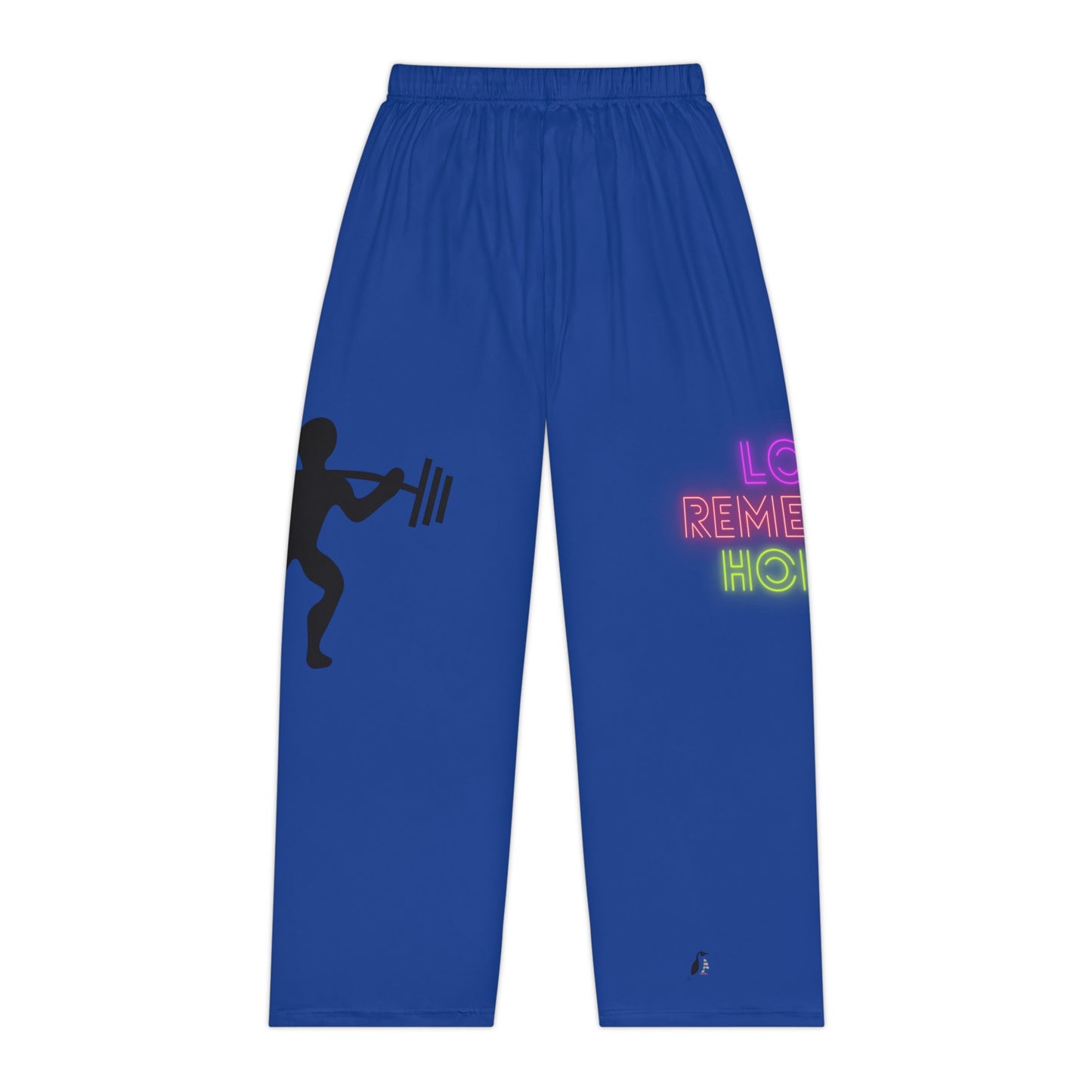 Women's Pajama Pants: Weightlifting Dark Blue