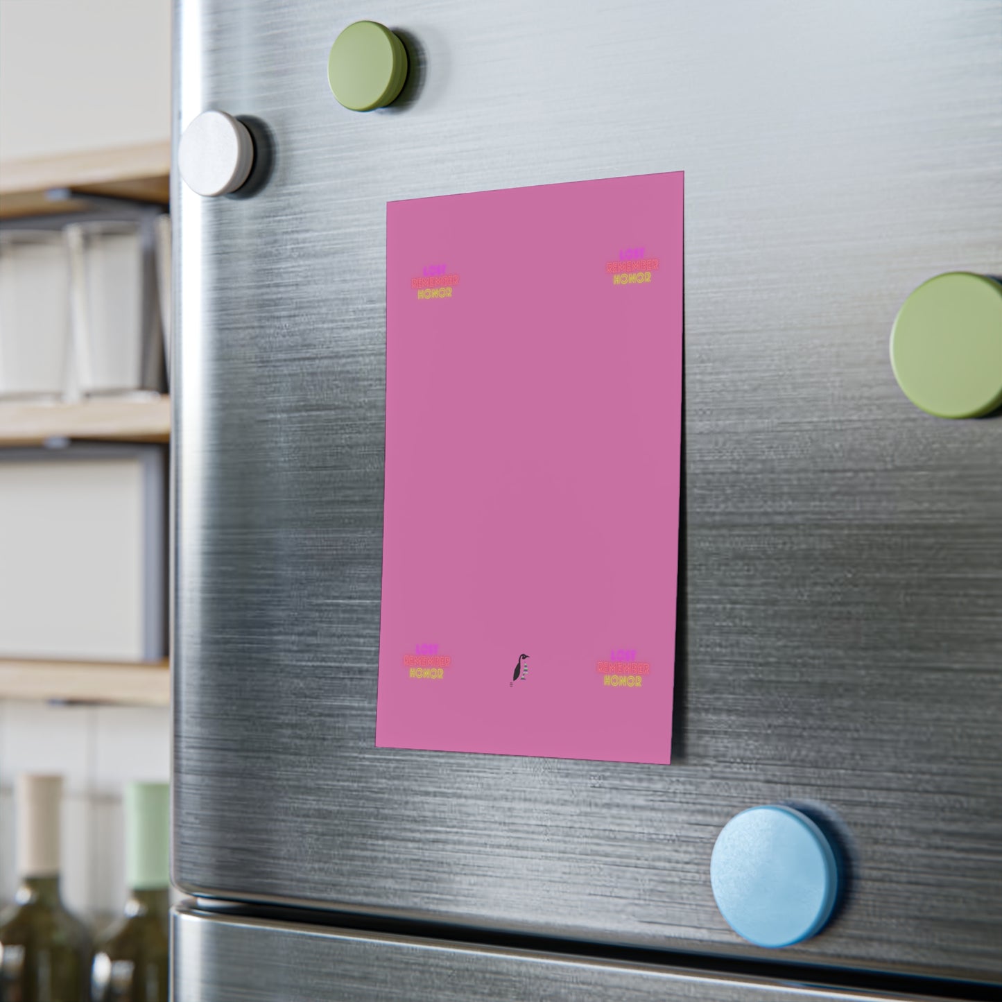 Post-it® Note Pads: Lost Remember Honor Lite Pink