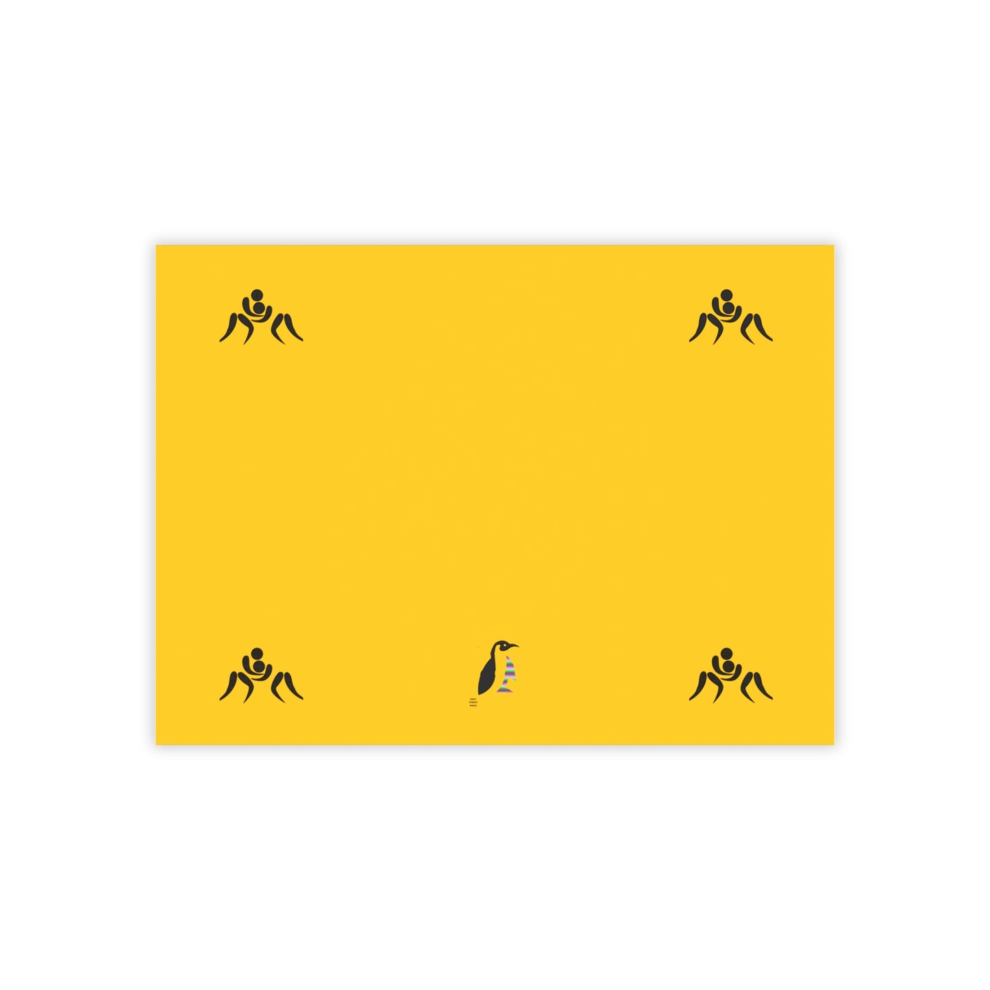 Post-it® Note Pads: Wrestling Yellow