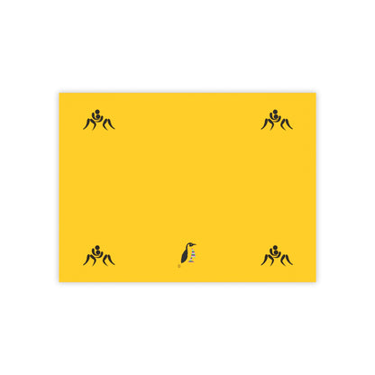 Post-it® Note Pads: Wrestling Yellow