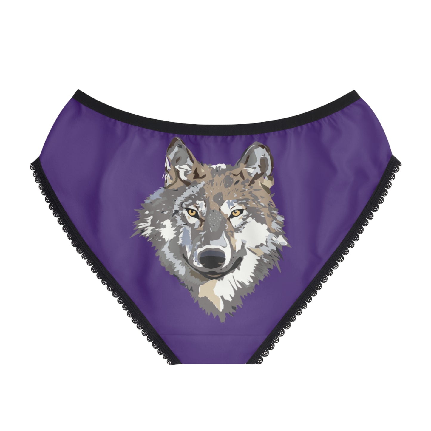 Women's Briefs: Wolves Purple