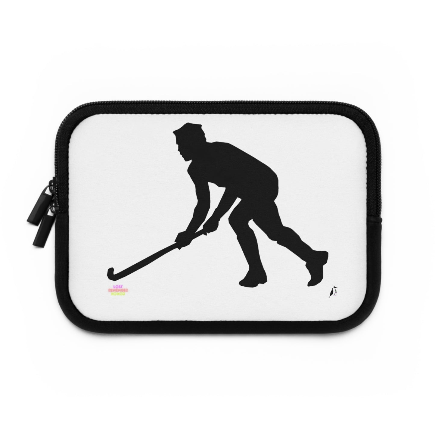 Laptop Sleeve: Hockey White