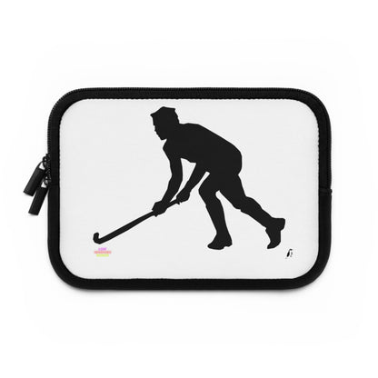 Laptop Sleeve: Hockey White