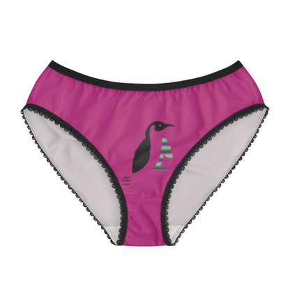 Women's Briefs: Dance Pink