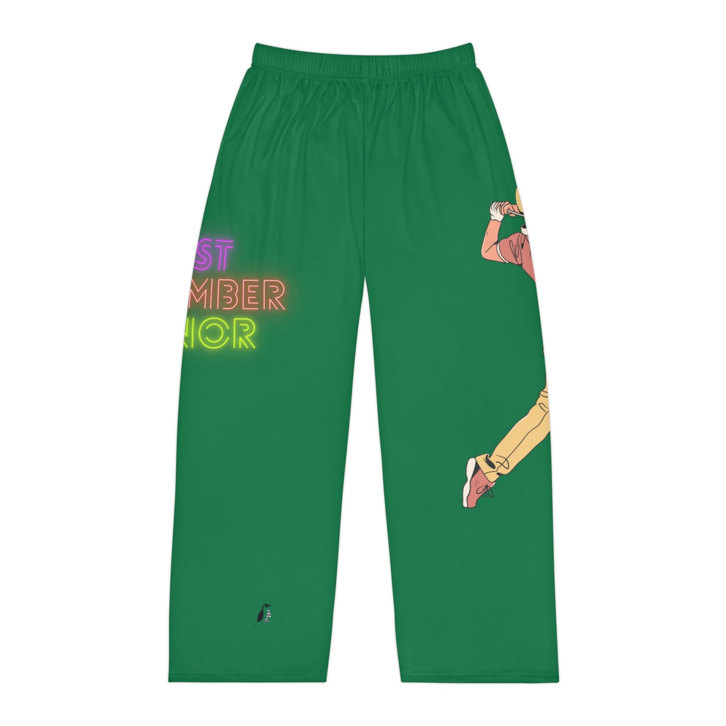 Men's Pajama Pants: Golf Dark Green