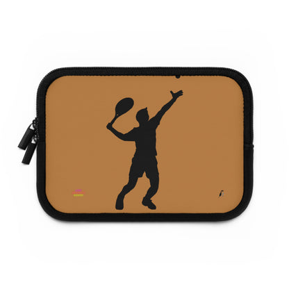 Laptop Sleeve: Tennis Lite Brown