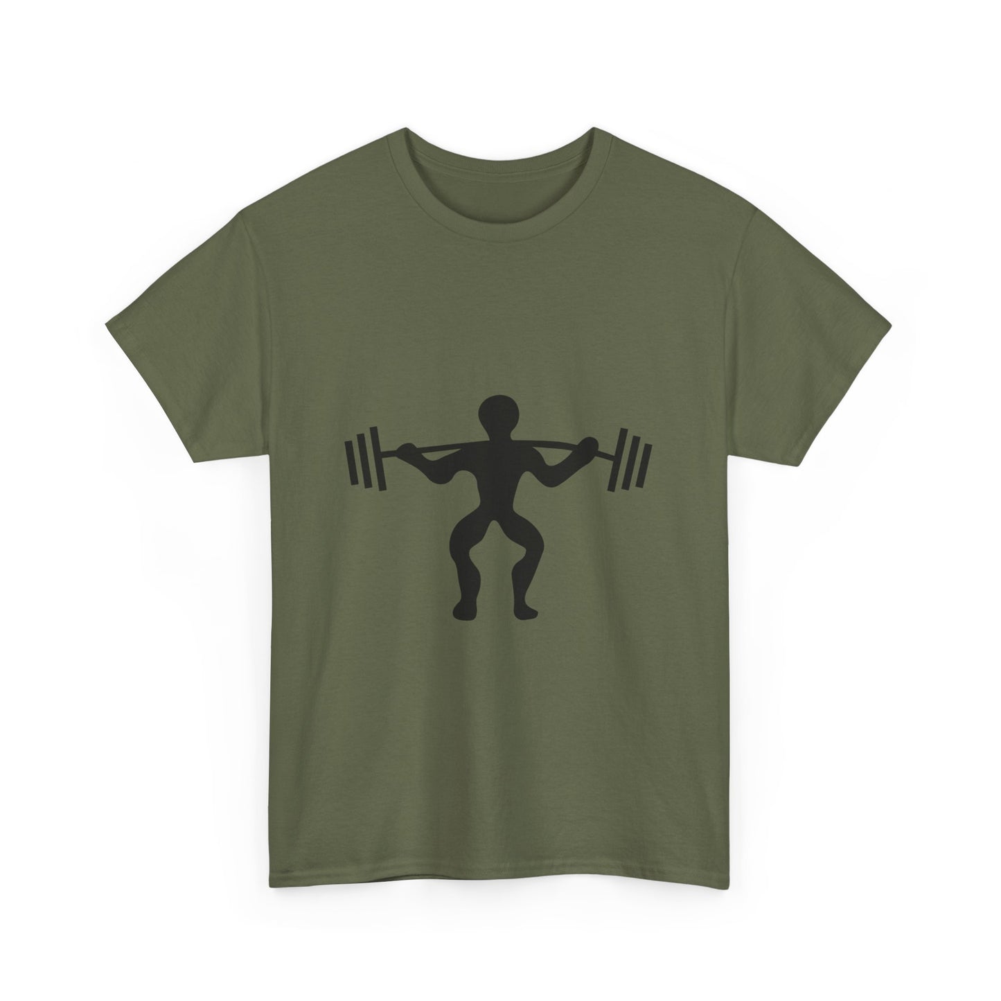 Heavy Cotton Tee: Weightlifting #2