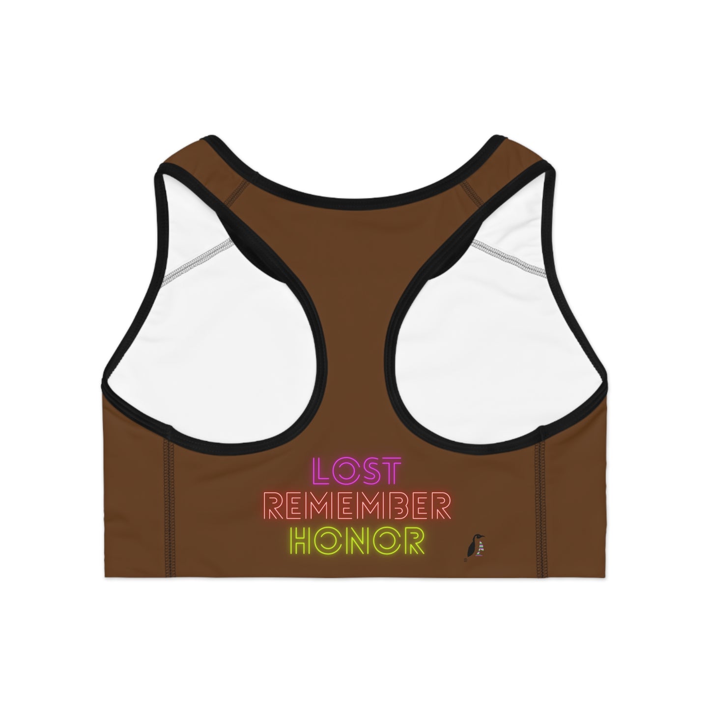 Sports Bra: Wrestling Brown