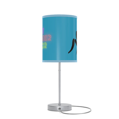 Lamp on a Stand, US|CA plug: Wrestling Turquoise 