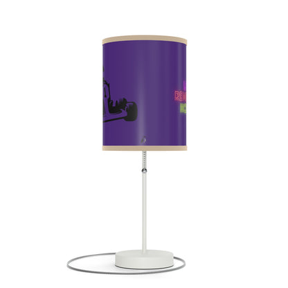 Lamp on a Stand, US|CA plug: Racing Purple